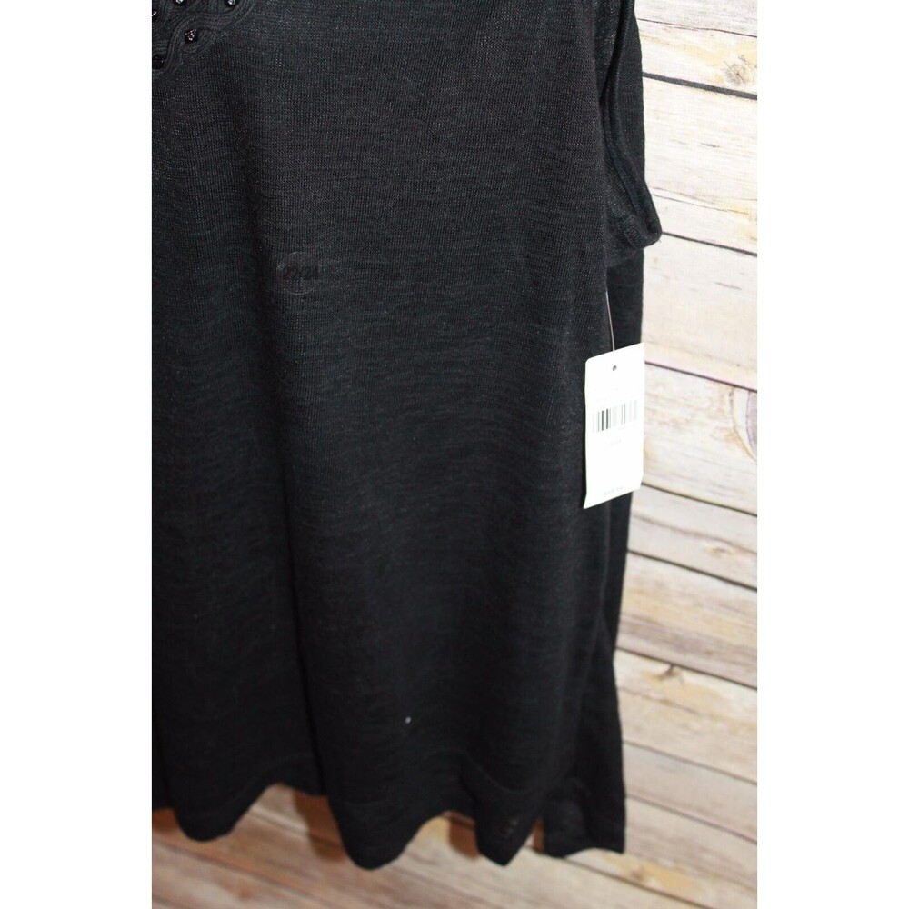 ✨2/$20 NWT Lane Bryant Sleeveless Embellished Rhinestone Top Size 22/24 HW452 - Picture 10 of 16